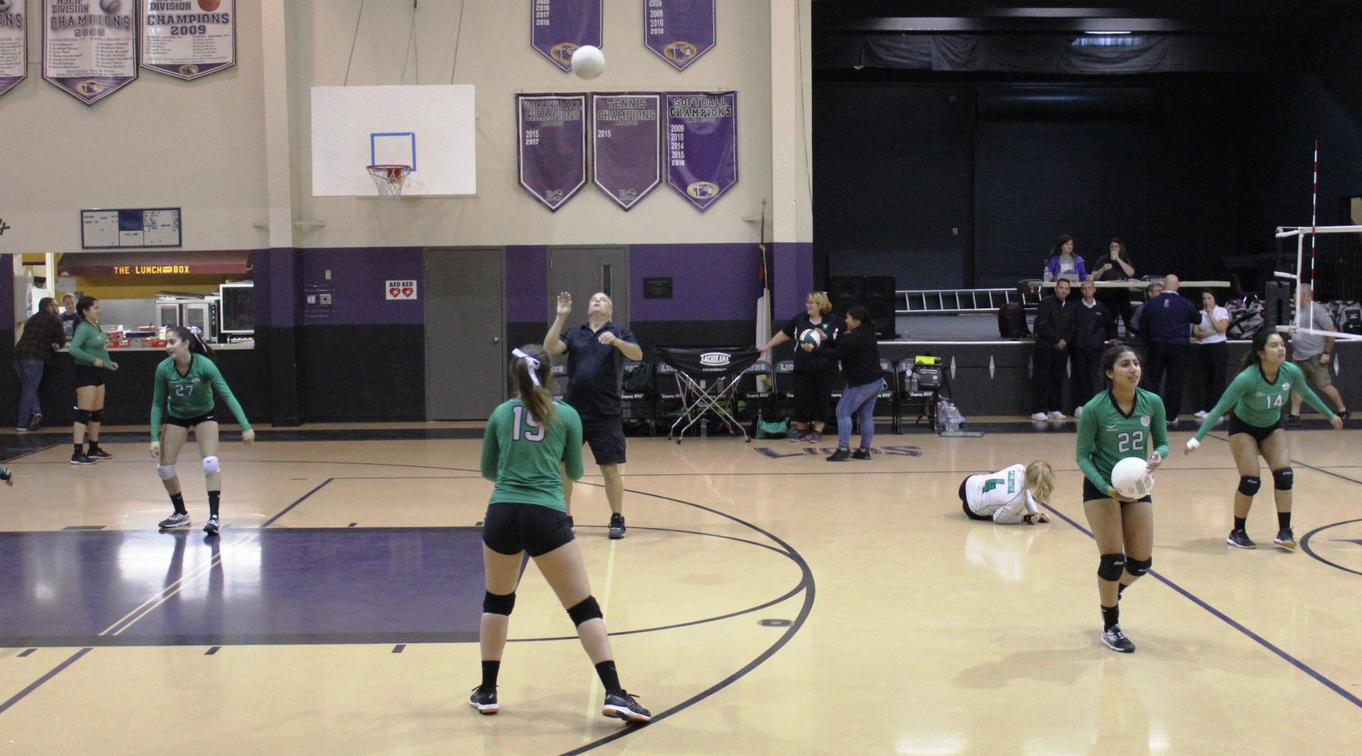 Calistoga High volleyball